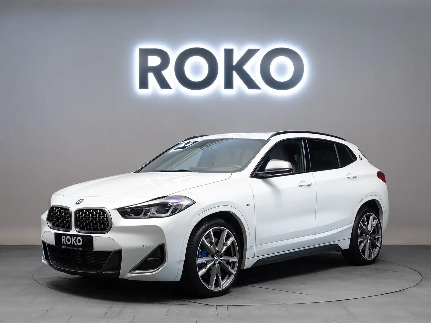 BMW X2 xD M35i Leder CAM Pano H&K Memo ACC Keyless Weiß - 1