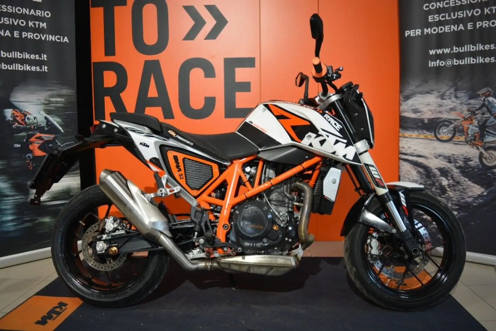 KTM 690 Duke ABS Bianco - 1