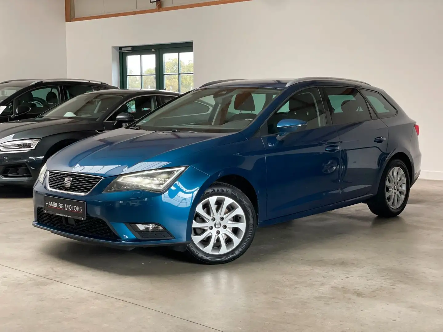 SEAT Leon ST 1.6 TDI DSG Style LED/NAVI/KLIMA/SHZ/BT Blau - 2