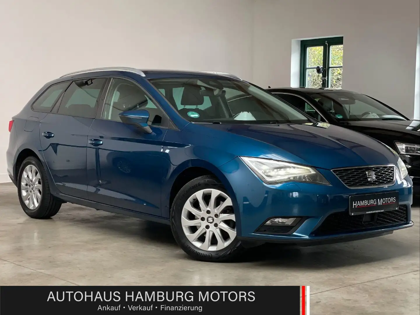 SEAT Leon ST 1.6 TDI DSG Style LED/NAVI/KLIMA/SHZ/BT Blau - 1