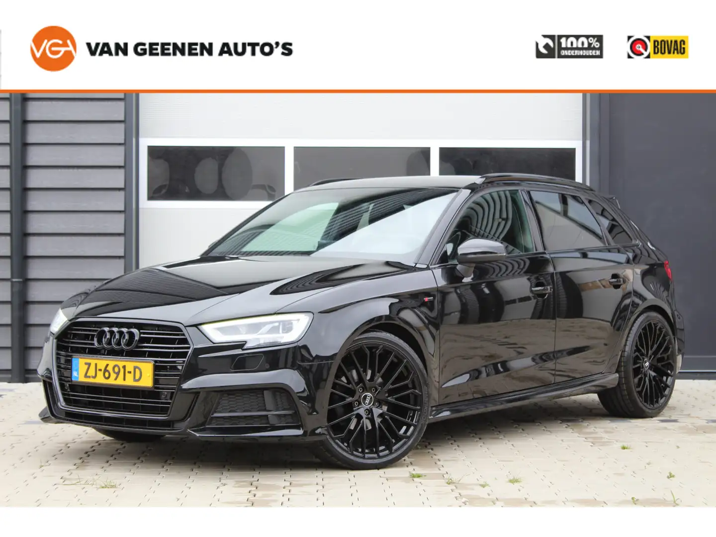 Audi A3 Sportback 35 TFSI 150Pk CoD Sport S Line Black Edi Zwart - 1