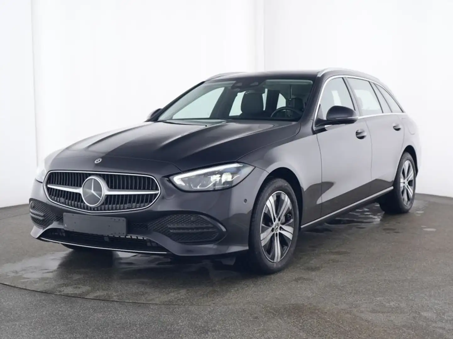 Mercedes-Benz C 300 e T Avantgarde LED W-Paket Distr AHK Pano Grau - 1