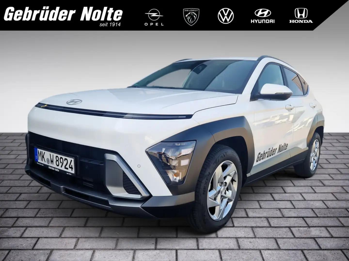 Hyundai KONA 1.6 T-GDi 7-DCT 2WD TREND NAVI ACC LED Blanc - 1