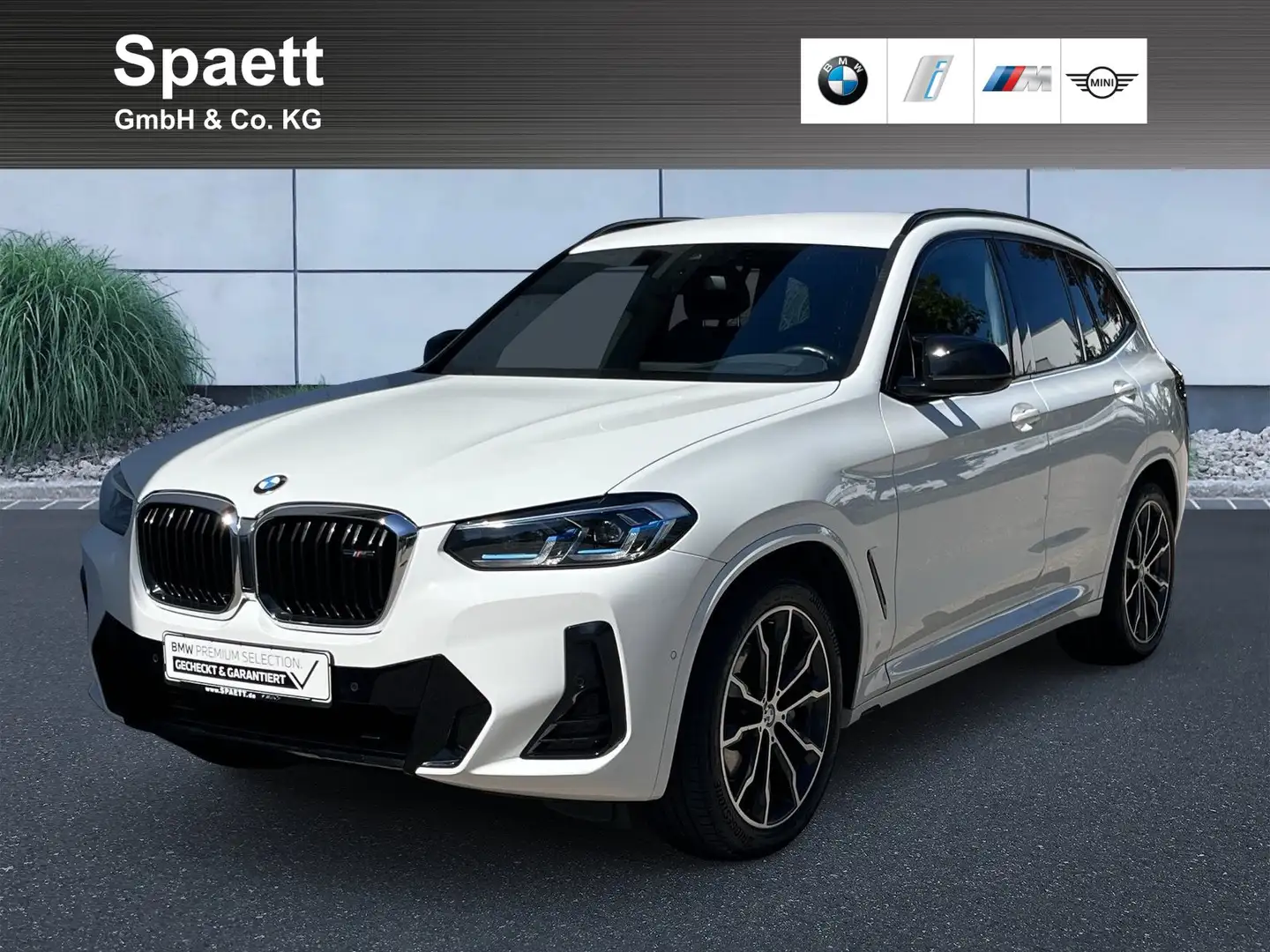 BMW X3 M 40d Head-Up Kamera Laser AHK Blanc - 1