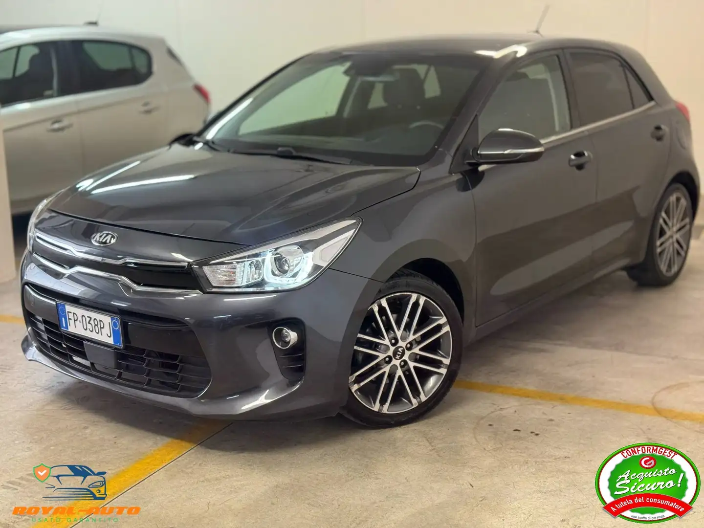 Kia Rio Rio 1.0 t-gdi Cool Techno Pack 100cv Grijs - 1