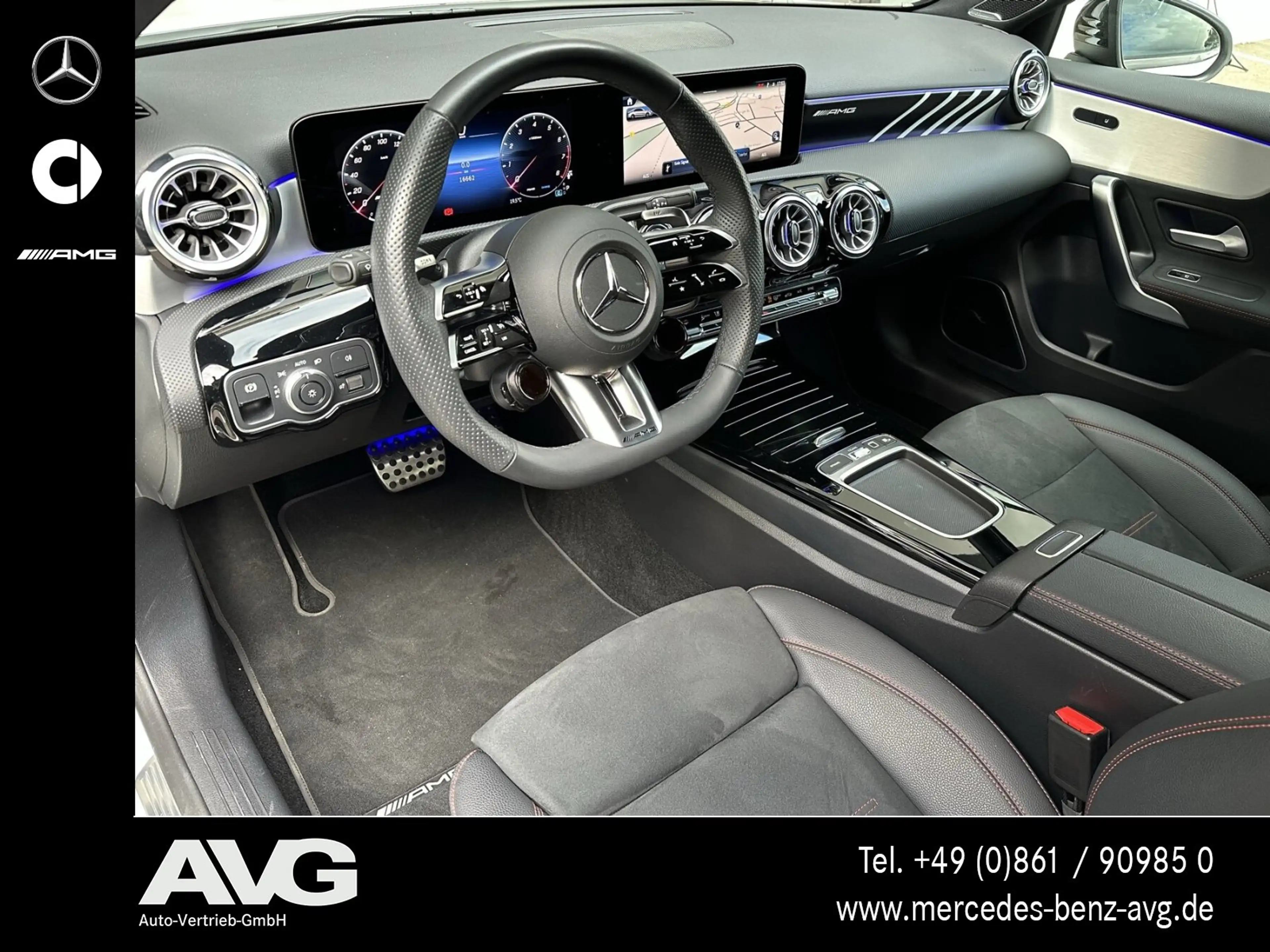 Mercedes-Benz A 35 AMG AMG A 35 4M Limousine Premium Burmes Night MBEAM — photo 11