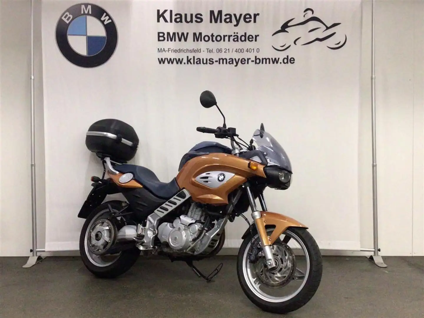 BMW F 650 CS 0 Jaune - 2