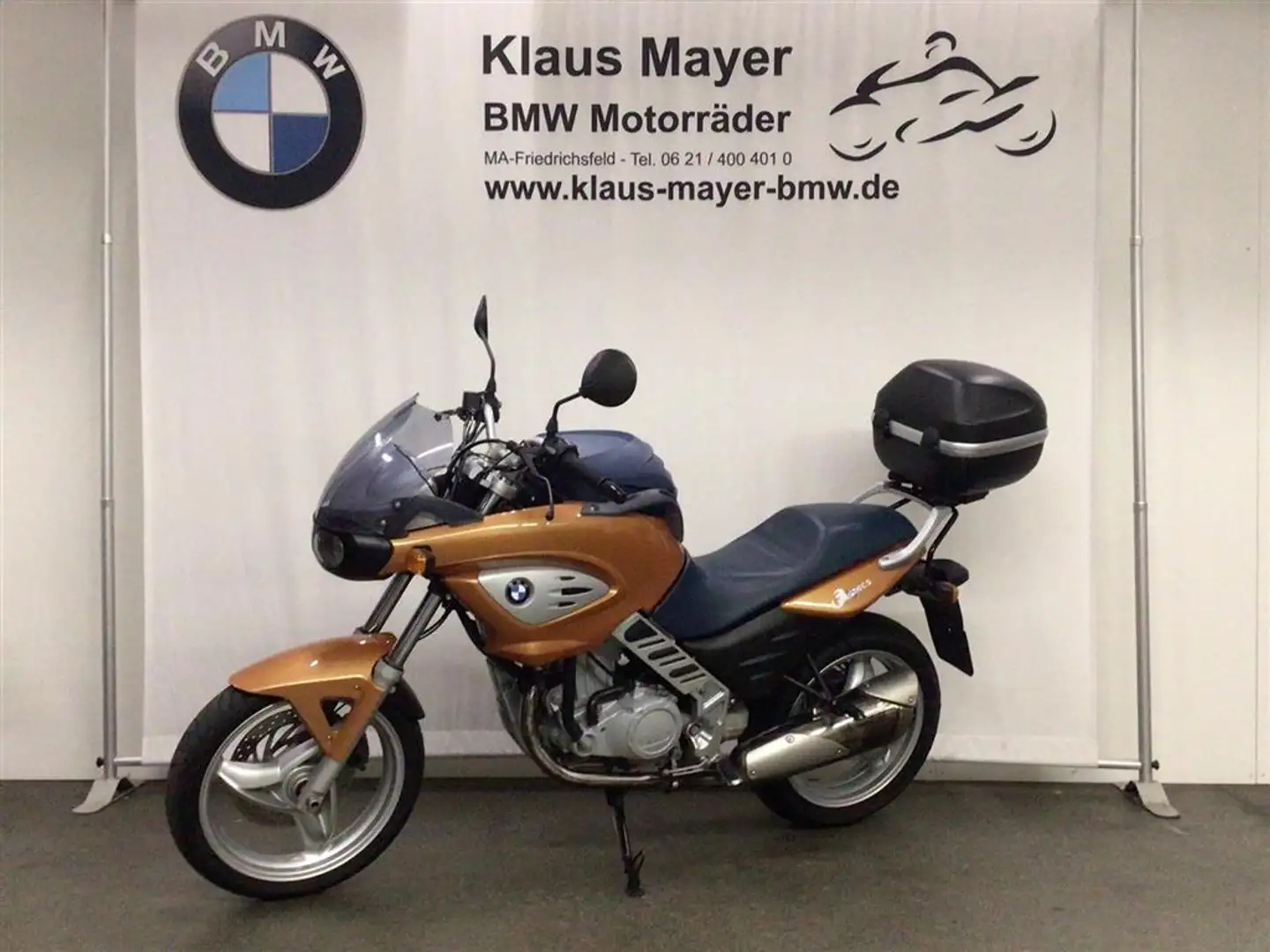 BMW F 650 CS 0 Jaune - 1