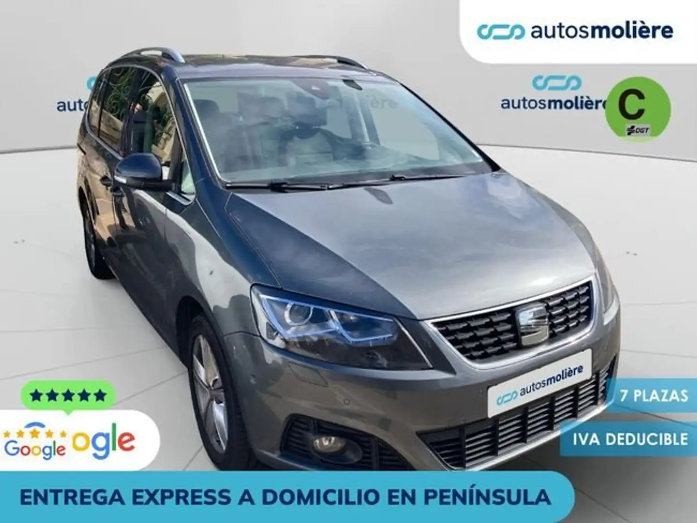 SEAT Alhambra 1.4+TSI+S%2FS+Xcellence+GO+DSG+110+kW+%28150+CV%29 Gris - 2
