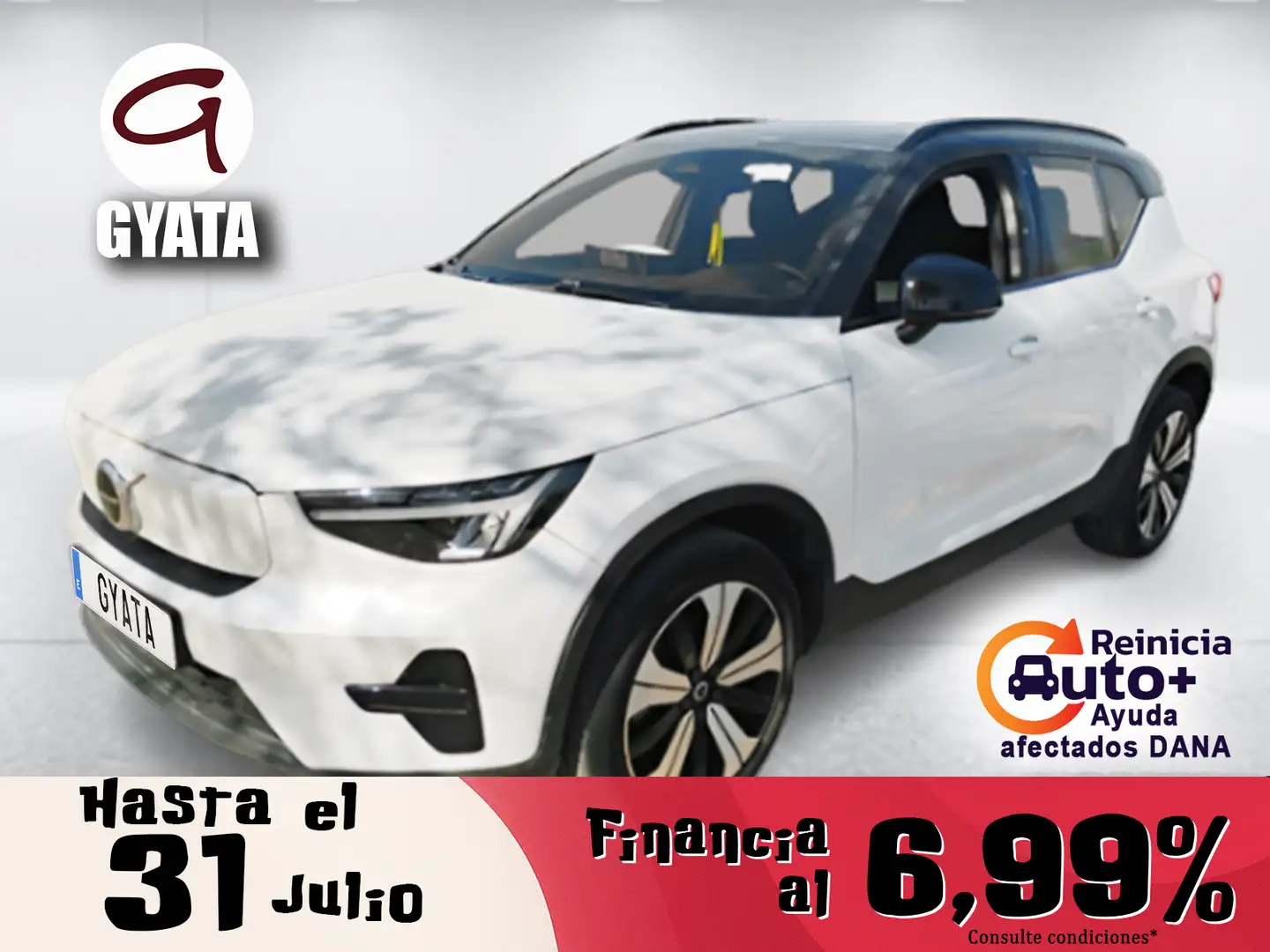 Volvo XC40 P8 Recharge Core Eléctrico Puro Blanco - 1