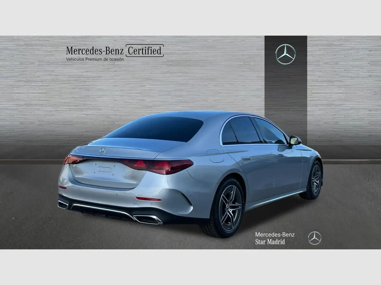 Mercedes-Benz E 220 d Plateado - 2