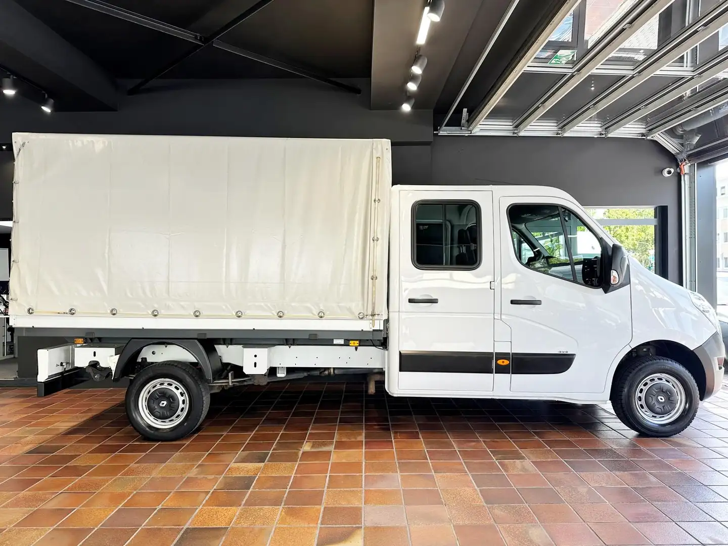 Renault MASTER DOKA 4X4 OBERAIGNER UNTERSETZUNG SPERRE 7-S Blanc - 2