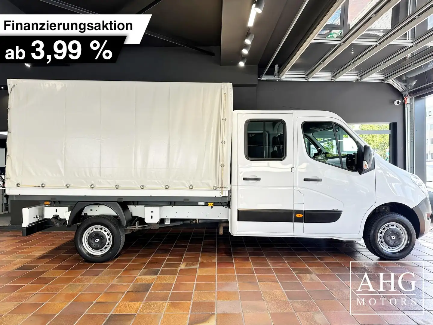 Renault MASTER DOKA 4X4 OBERAIGNER UNTERSETZUNG SPERRE 7-S Blanc - 1