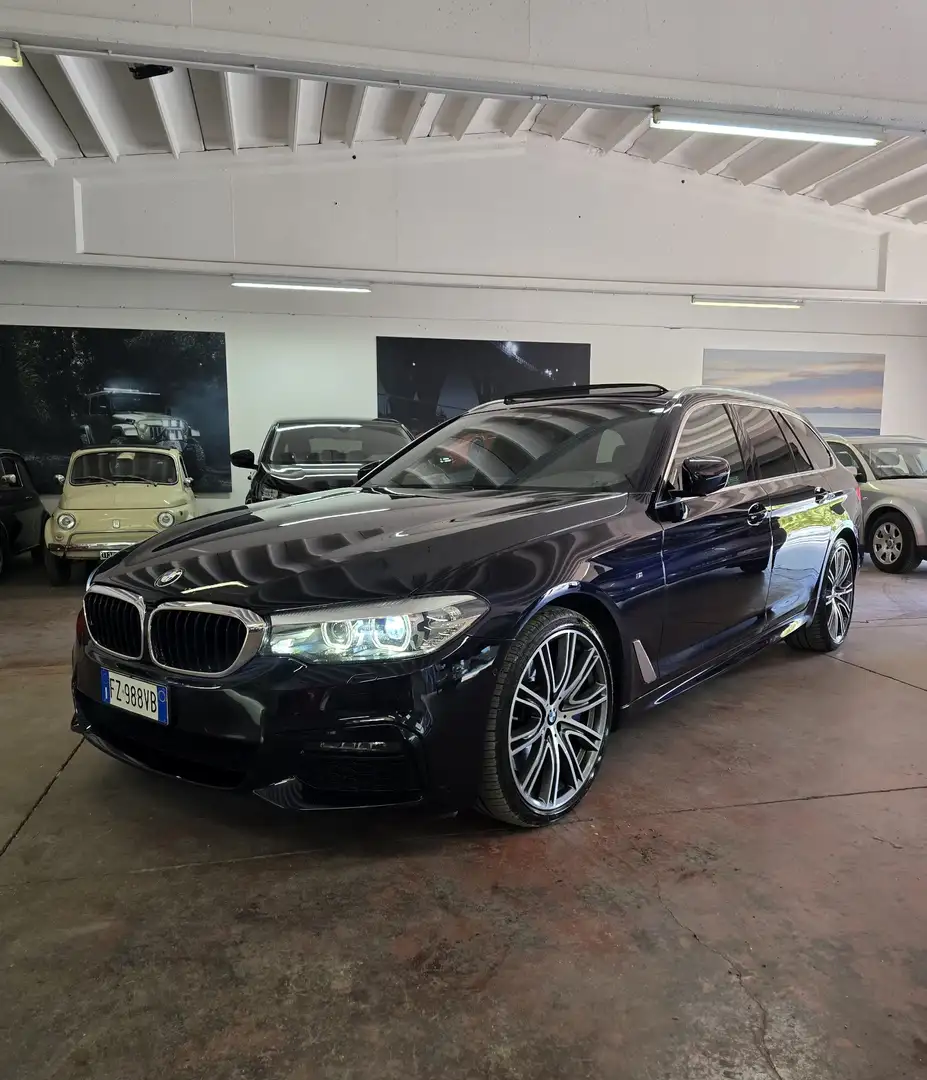 BMW 540 540d Touring xdrive Msport auto Bleu - 1