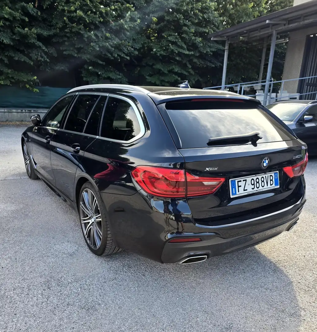 BMW 540 540d Touring xdrive Msport auto Blu/Azzurro - 2