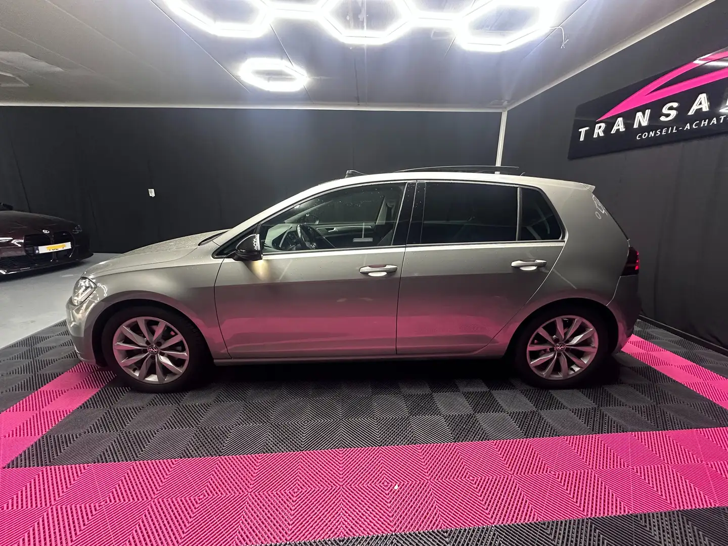 Volkswagen Golf Golf 1.6 TDi  TOIT/ CUIR/ FULL LED/ GARANTIE 1 AN Zilver - 2