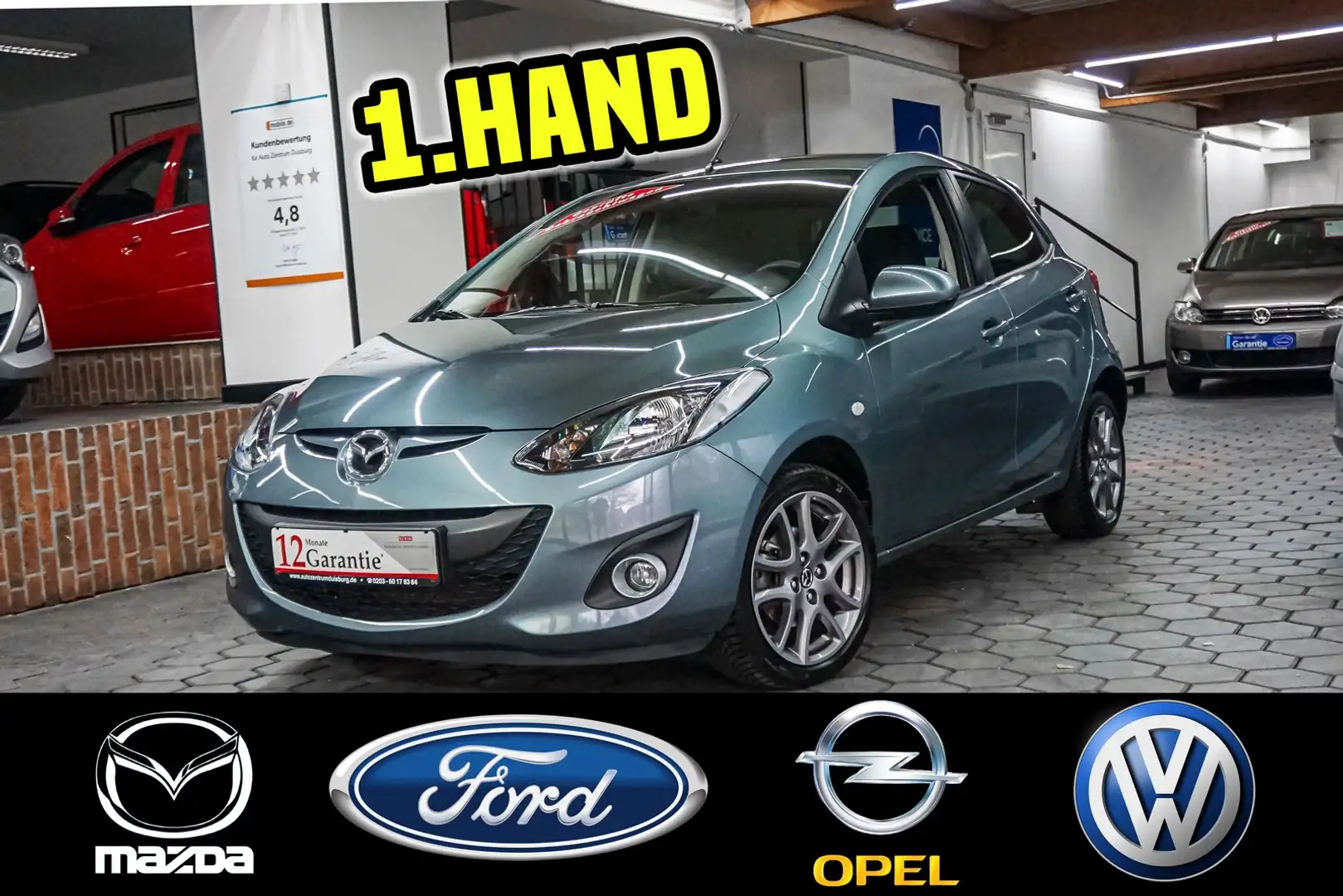 Mazda 2 1.3 Edition 40 Jahre  1.Hand Klima 42.800 Km Gris - 1