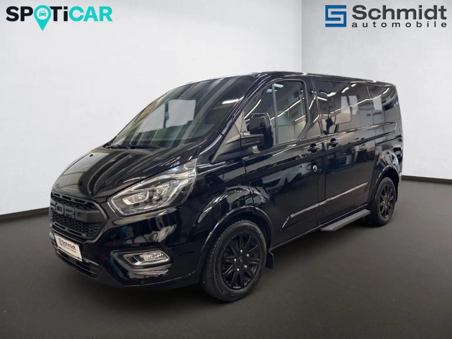 Ford Tourneo Custom Titanium X 2,0 EcoBlue 320 L1 Aut.mit AHK Schwarz - 2