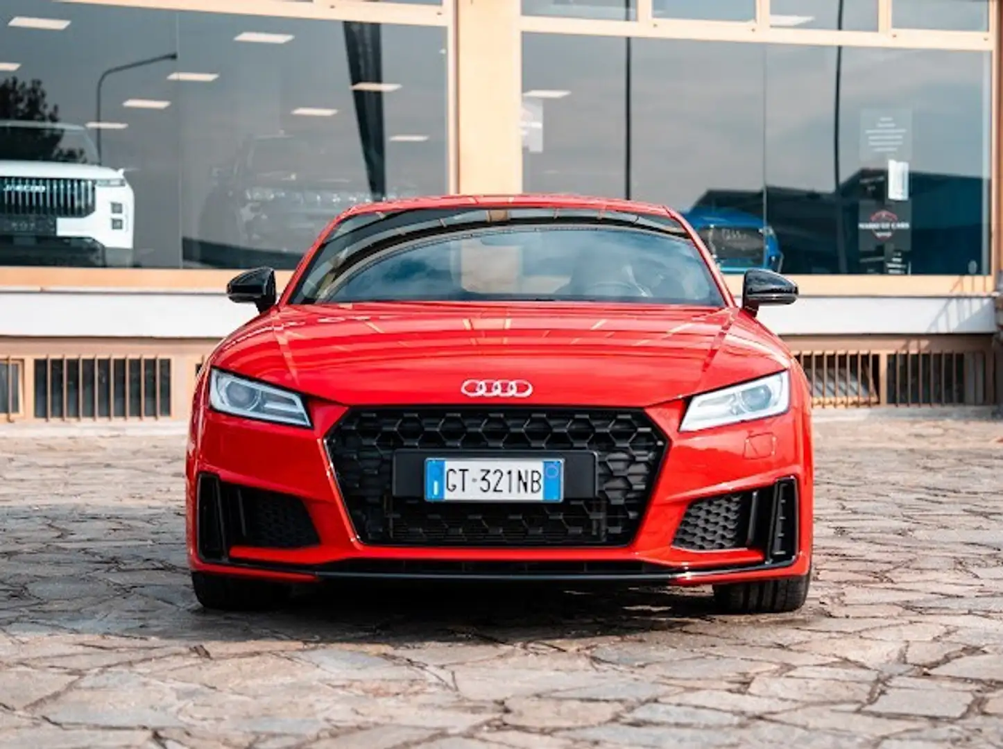 Audi TT Coupé 45 TFSI quattro S tronic Garanz. AUDI UFF Rosso - 2