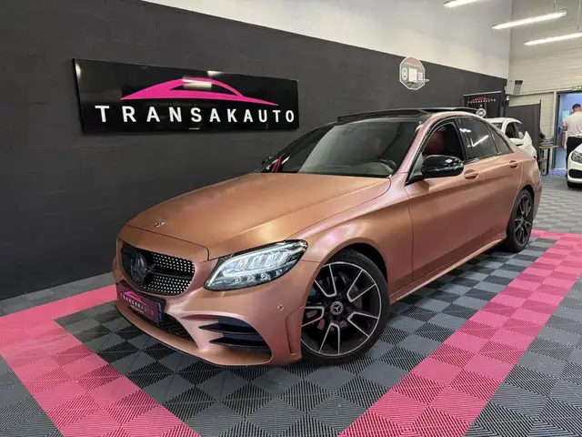 Mercedes-Benz C 180 180d 9G-Tronic AMG Line Toit Ouvrant ges electriques Camera