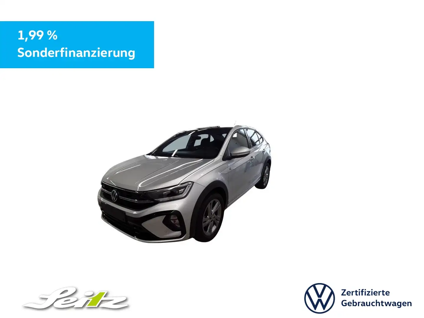 Volkswagen Taigo 1.0 TSI R-Line *MATRIX*PANO*NAVI* Plateado - 1