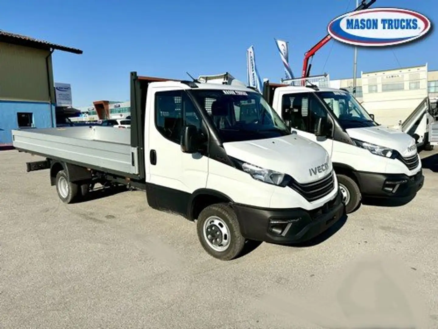 Iveco Daily 35c160 MY2024 cassone mt 4.10 Blanc - 1