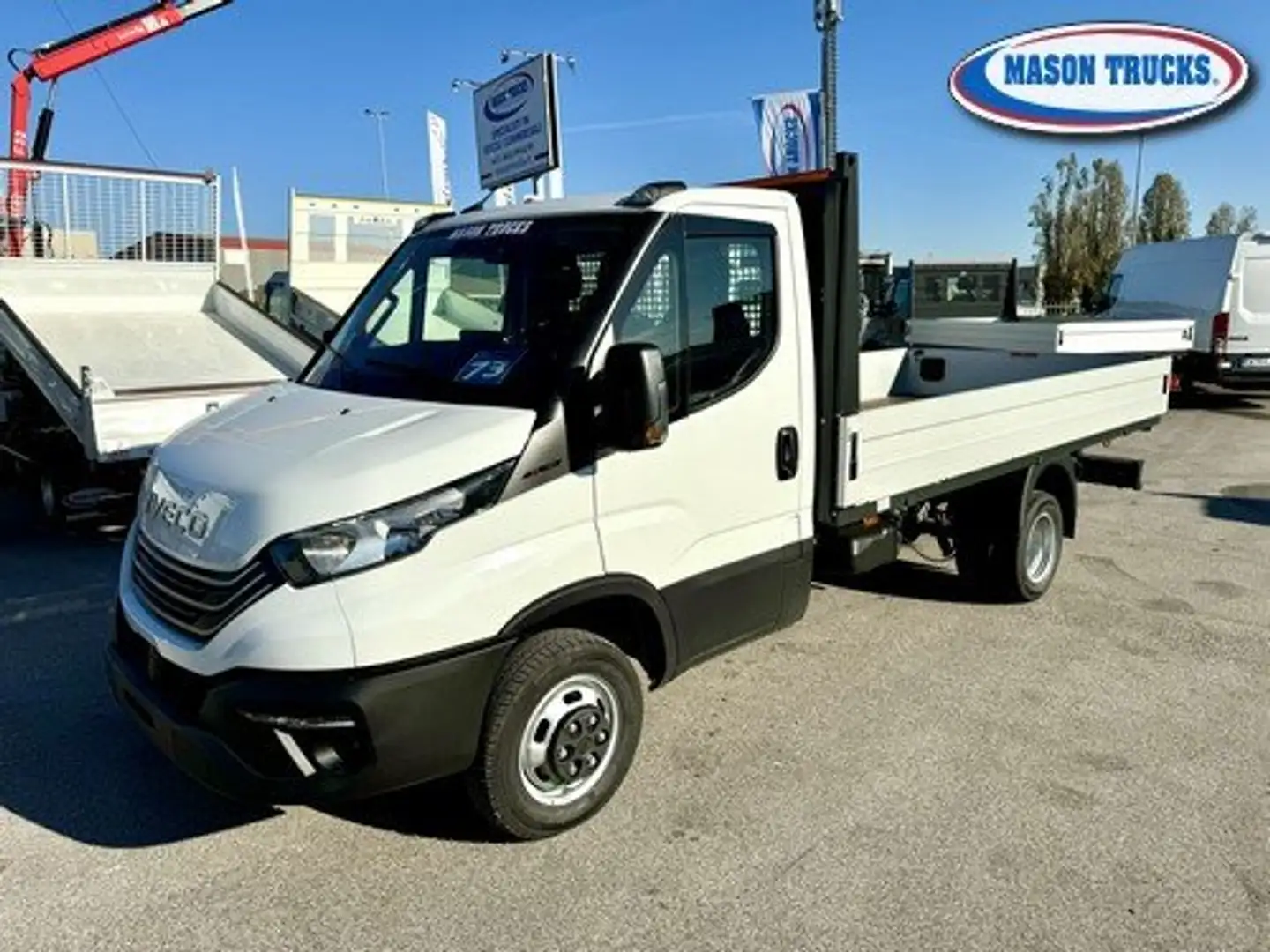 Iveco Daily 35c160 MY24 cassone da mt 4.10 Weiß - 2