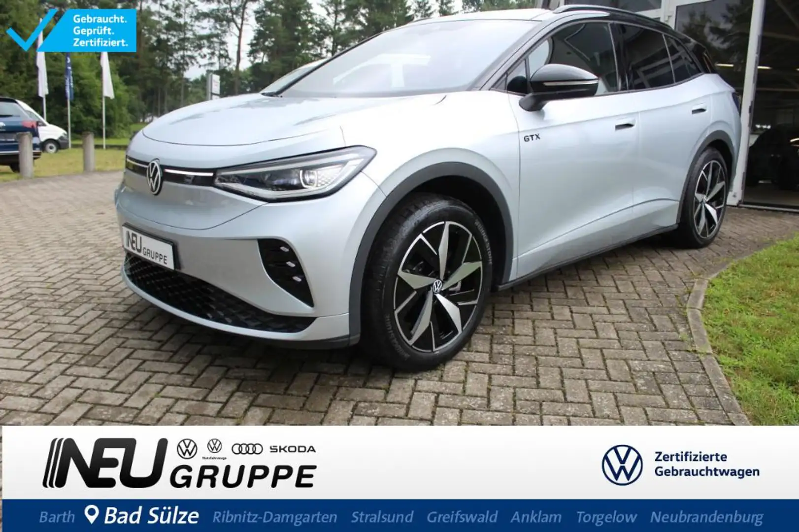 Volkswagen ID.4 GTX 4x4 Matrix Rfk Pano Argintiu - 1