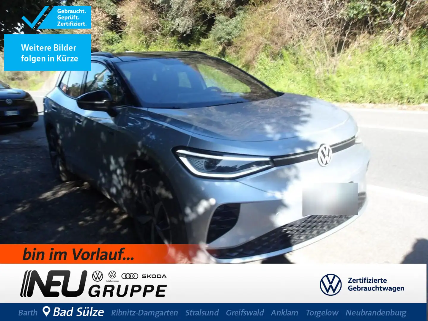 Volkswagen ID.4 GTX 4x4 Matrix Rfk Pano Ezüst - 1