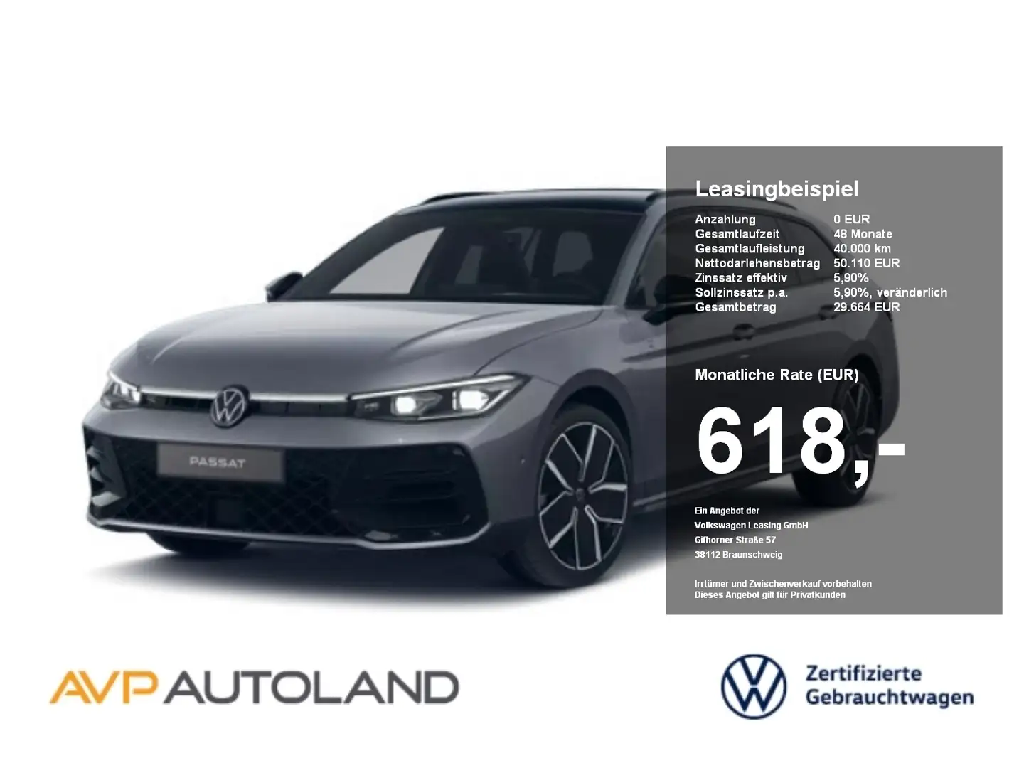 Volkswagen Passat 2.0 TSI DSG 4MOTION R-Line | NAVI | LED | Šedá - 1