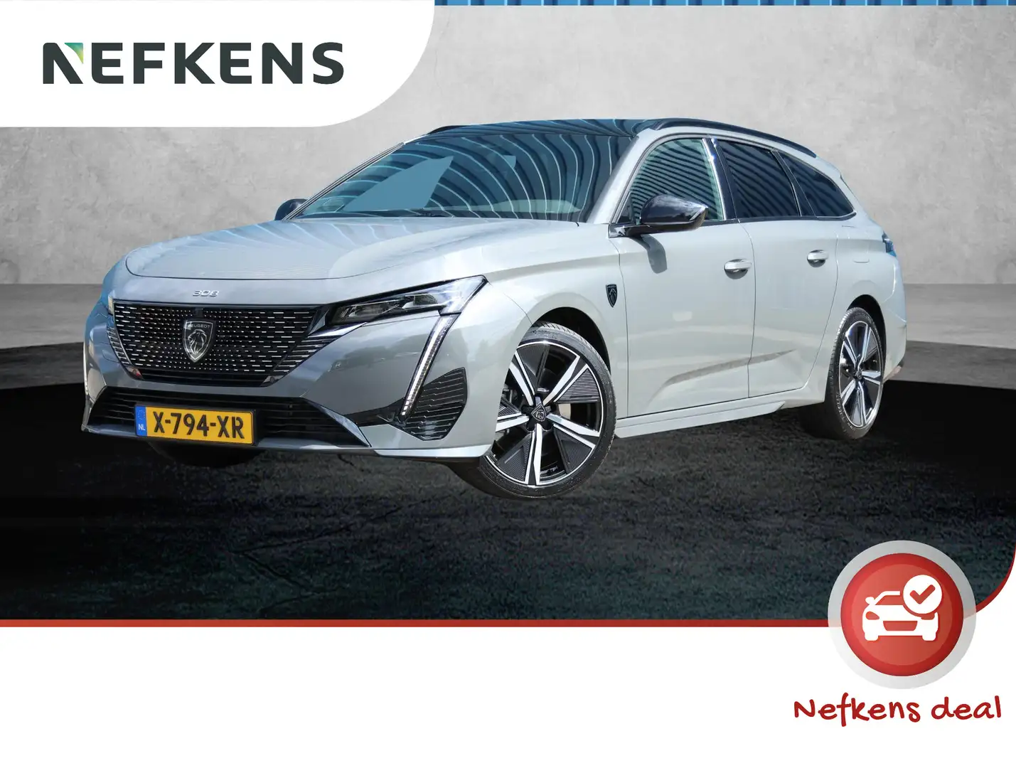 Peugeot 308 SW 1.6 Plug-in Hybrid 180PK GT | Schuif/Kanteldak Grijs - 1