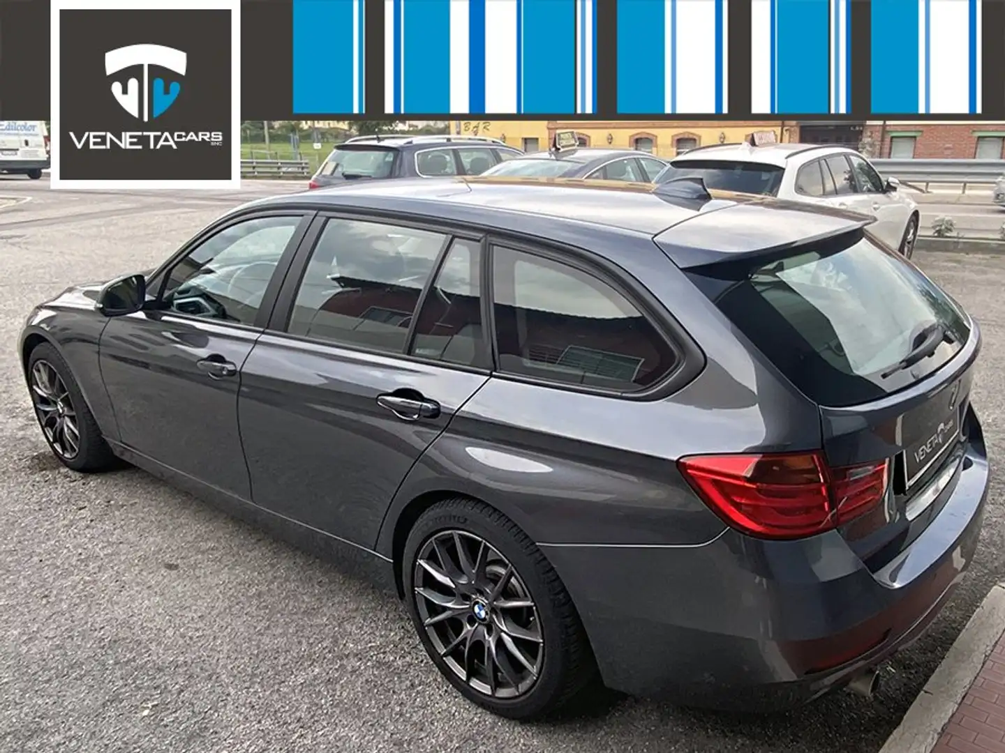 BMW 320 dA Touring Efficient Dynamics 184 cv - mod. sport Gris - 2