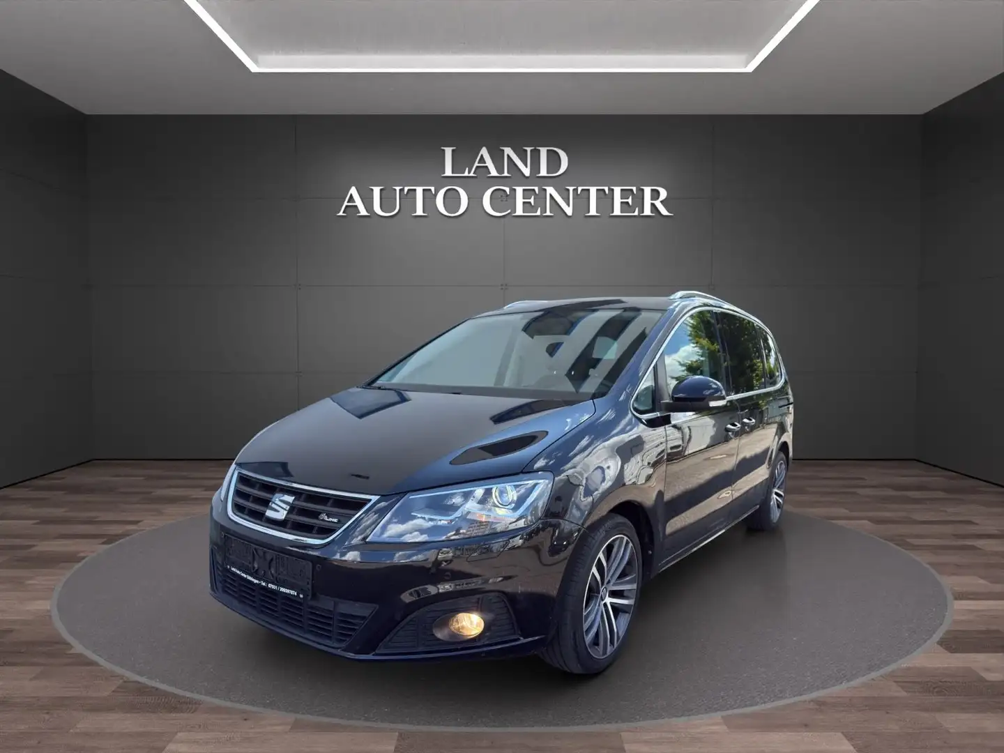 SEAT Alhambra 2.0 TDI DSG*FR-*7-SITZ*2xKiSi*AHK*XNN Schwarz - 1