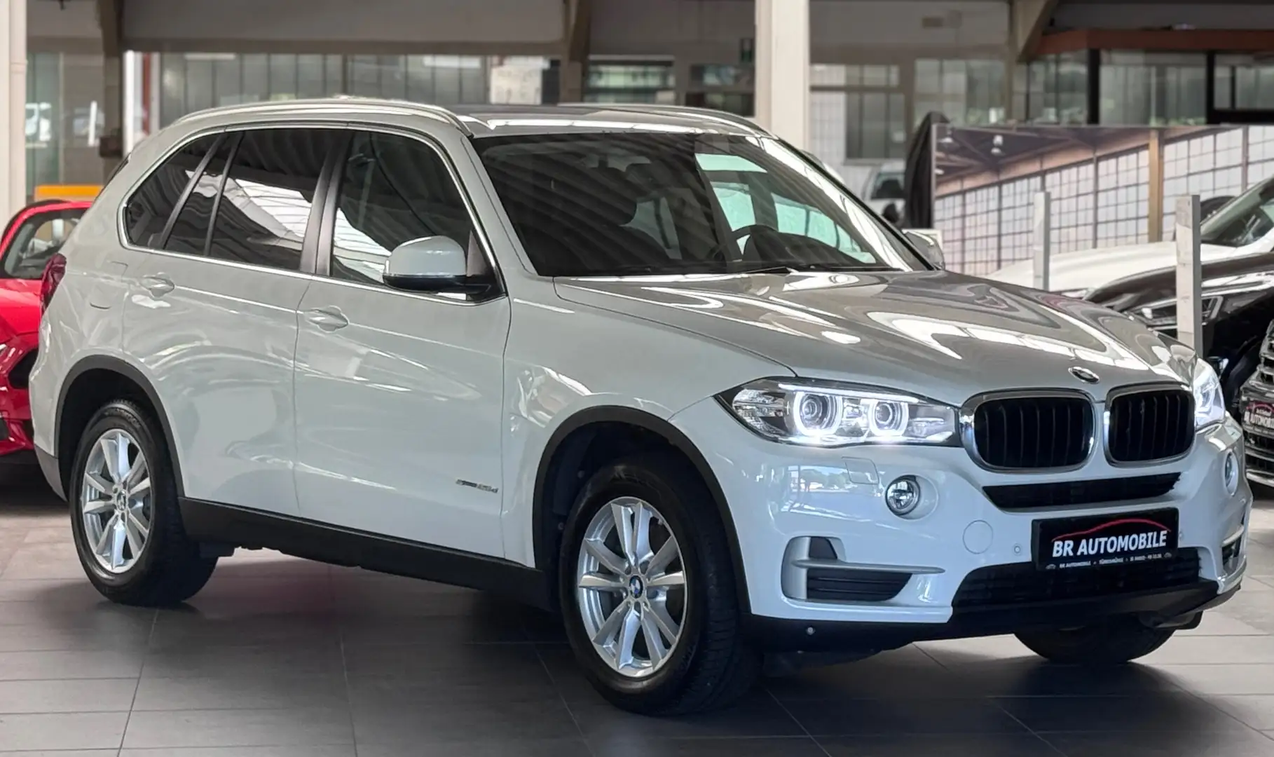 BMW X5 sDrive 25 d*2.Hand*Leder Dakota*Navi*SHZ* Blanc - 2
