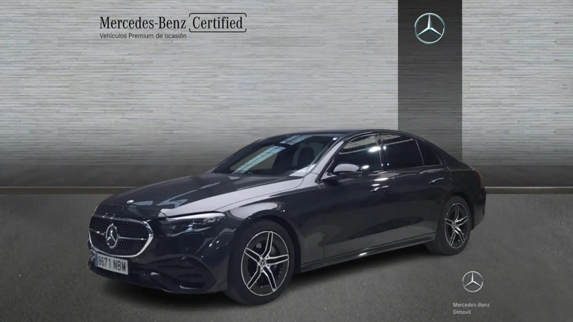 Mercedes-Benz E 220 E-CLASS D Gris - 1