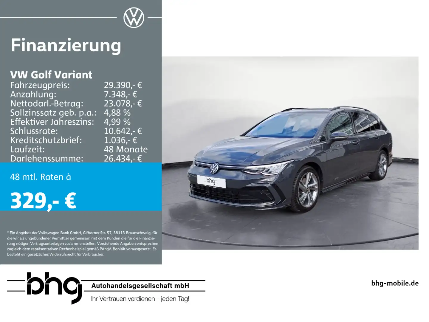 Volkswagen Golf Variant 2.0TDI DSG R-Line BusinessPremium N Gris - 1