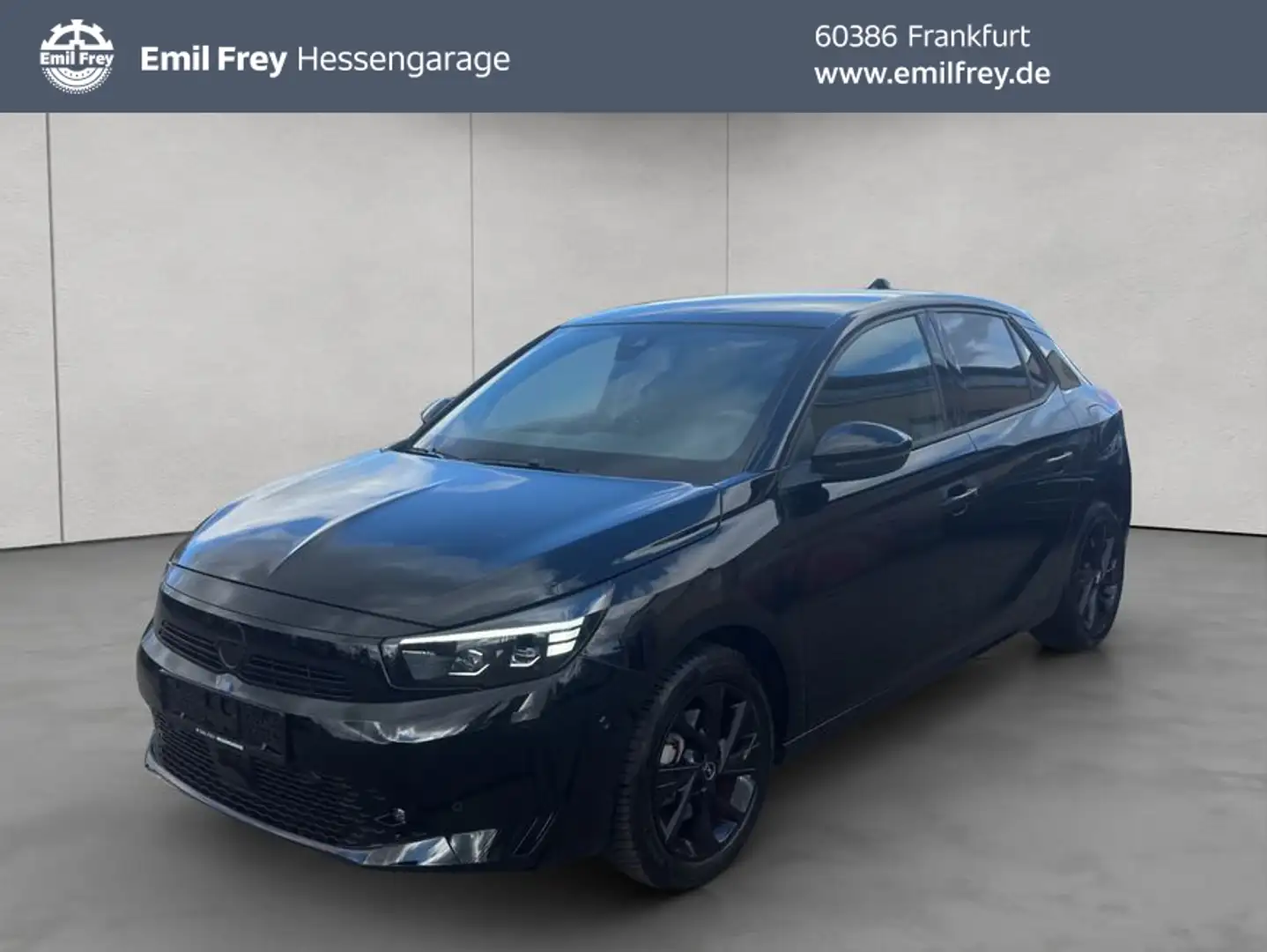 Opel Corsa 1.2 Direct Injection Turbo GS Schwarz - 1