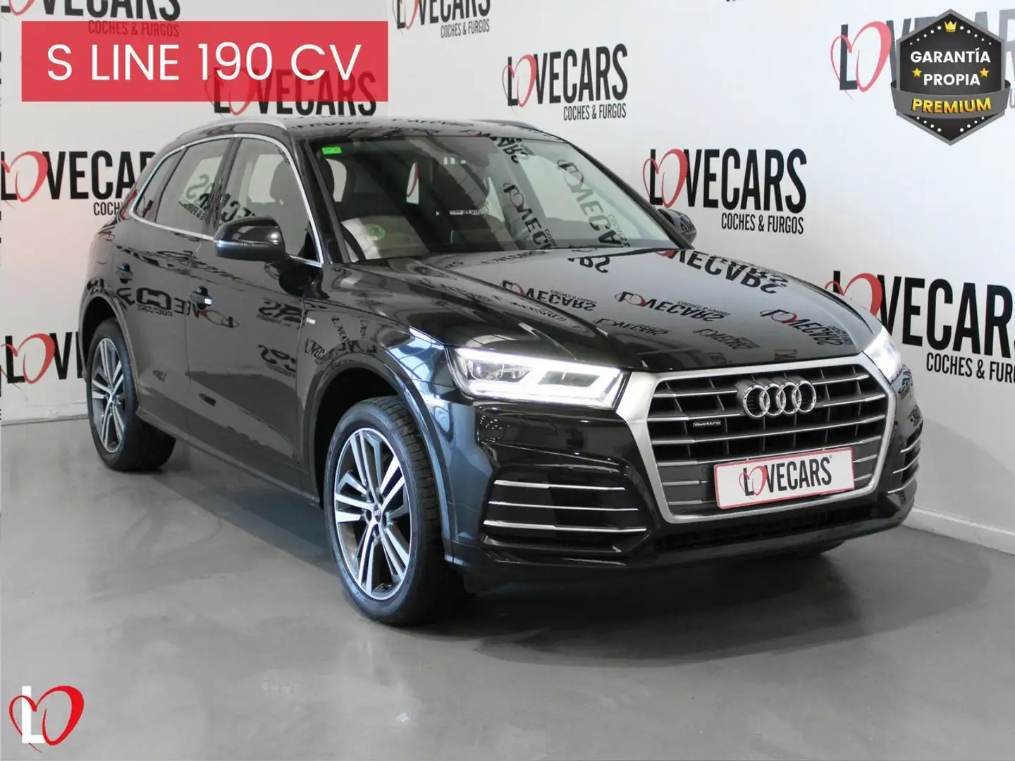 Audi Q5 40 TDI S line quattro-ultra S tronic 140kW Negro - 1