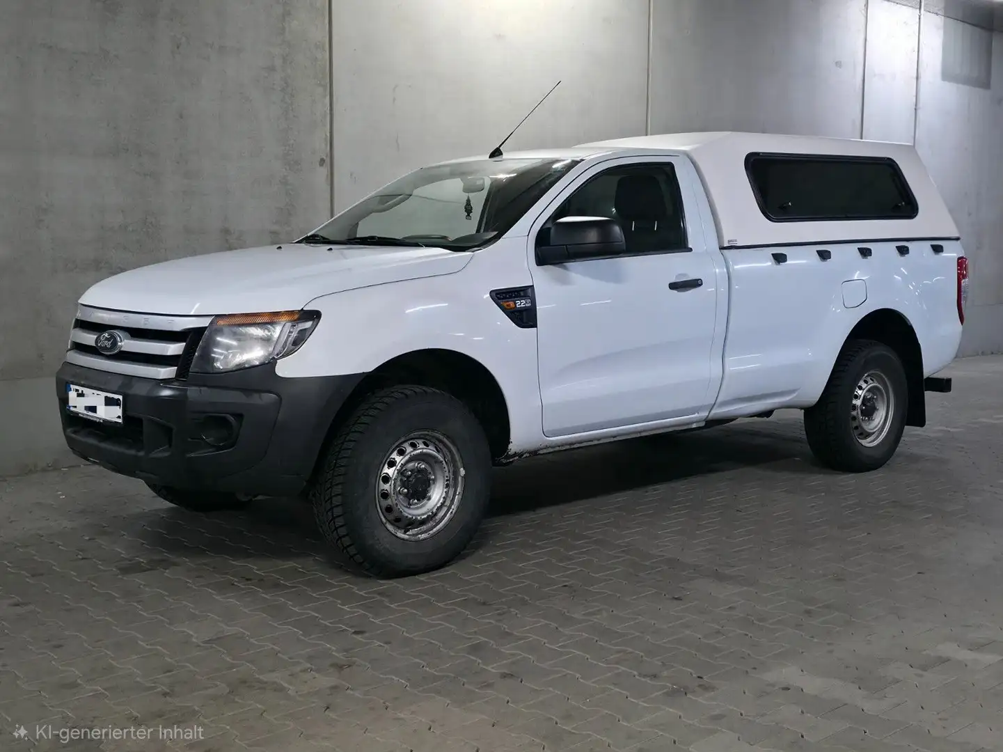 Ford Ranger XL Einzelkabine 4x4 AHK Klima Weiß - 1