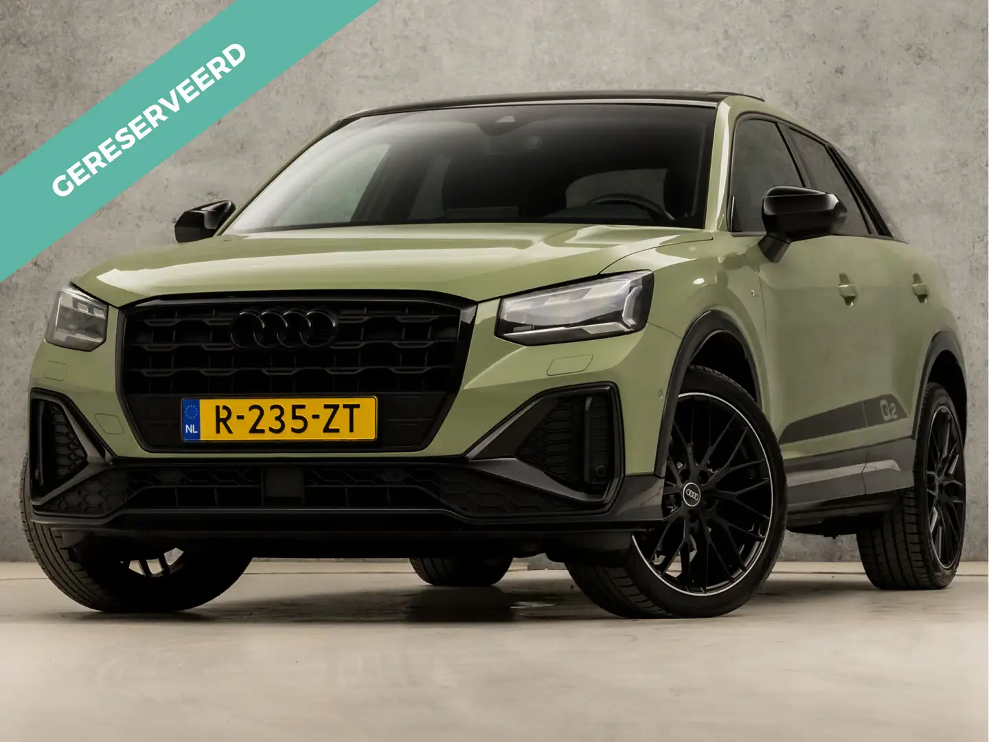 Audi Q2 35 TFSI S-Line Sport 150Pk Automaat (SCHUIFDAK, VI Zelená - 1