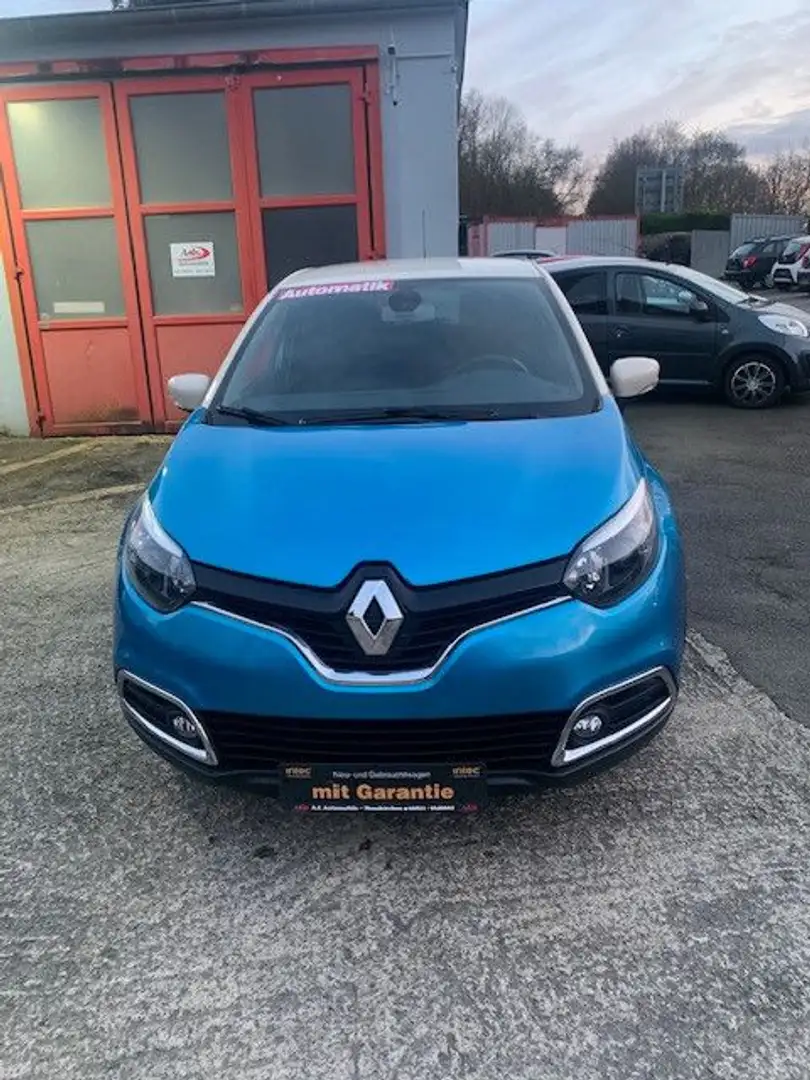 Renault Captur 1.2-AUTOMATIK-Klima-Sitzh.-AHK-Garantie Blau - 1