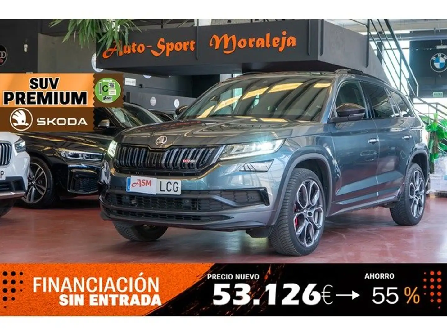 Skoda Kodiaq 2.0TDI RS 4x4 DSG 176kW Gris - 1