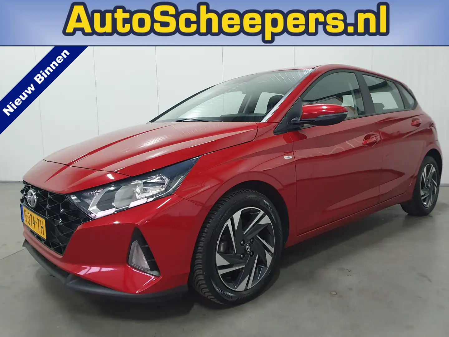 Hyundai i20 1.0 T-GDI Comfort CRUISE/CAMERA/AIRCO/LMV Rouge - 1