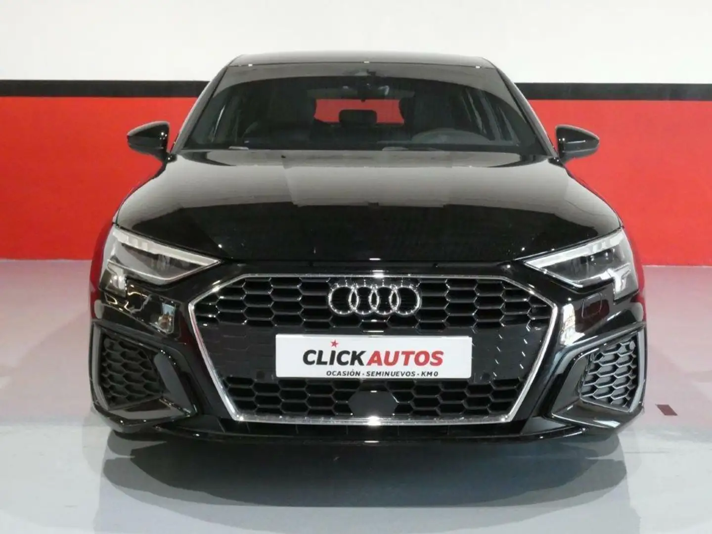 Audi A3 Sportback 35TDI S line S tronic Zwart - 2