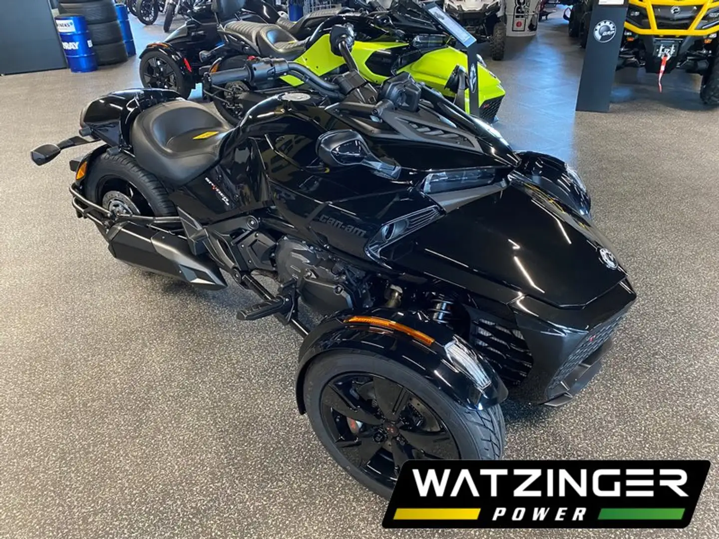 Can Am Spyder F3 STD 1330 ACE MY2023 Fekete - 1