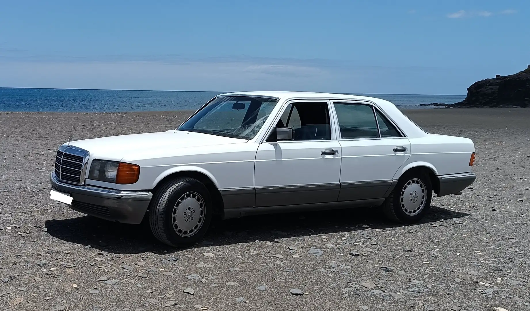 Mercedes-Benz S 260 260SE Bianco - 1