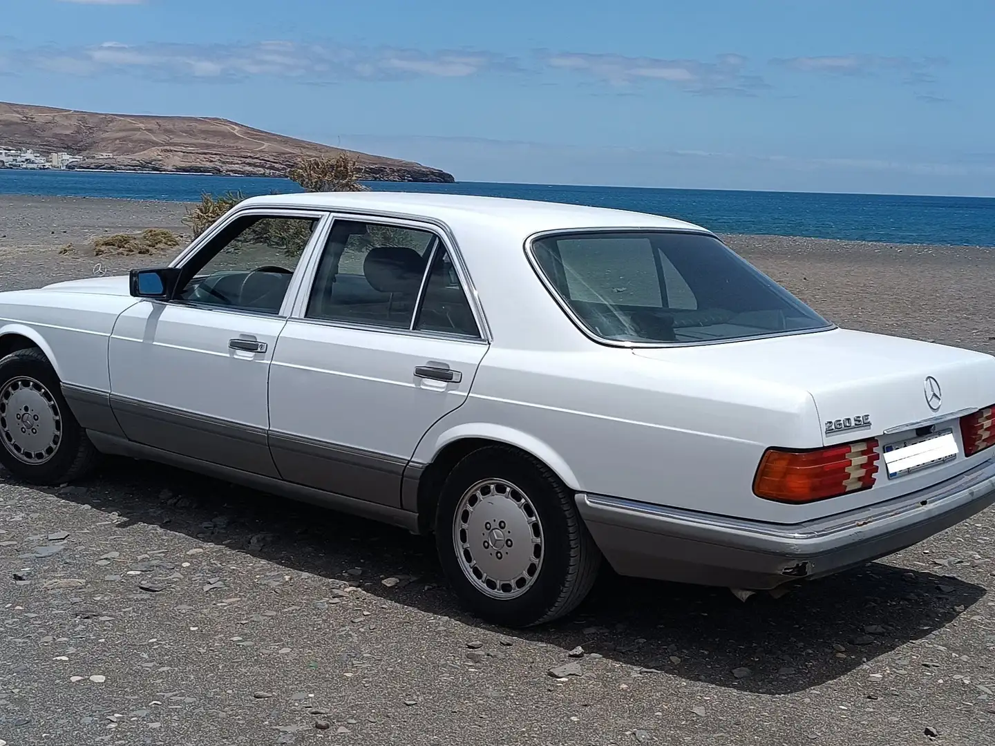 Mercedes-Benz S 260 260SE Bianco - 2