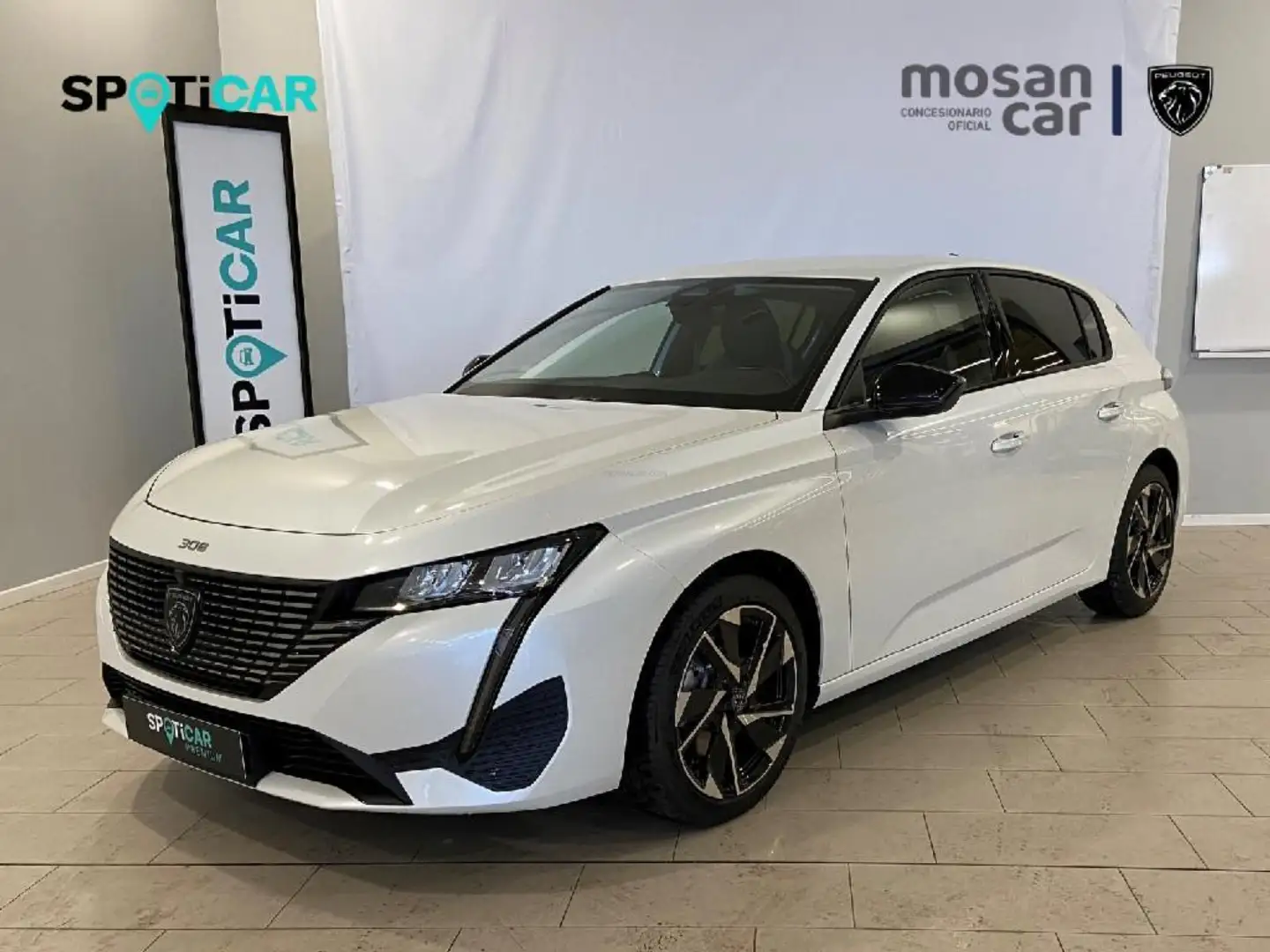 Peugeot 308 1.2 PureTech S&S Allure Pack EAT8 130 Blanc - 1