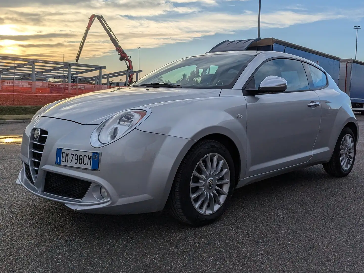 Alfa Romeo MiTo MiTo 20081.4 t. Distinctive Gpl 120cv Argento - 2