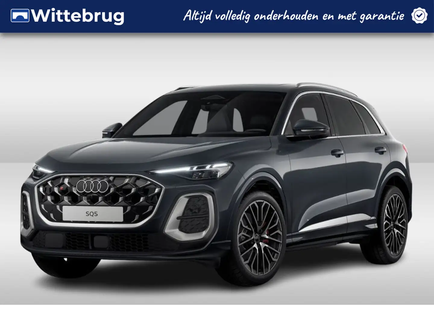 Audi SQ5 3.0 TFSI V6 367pk s-tronic quattro | Luchtvering | Gris - 1